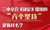 三中全会《决定》提出的“六个坚持”是指什么？